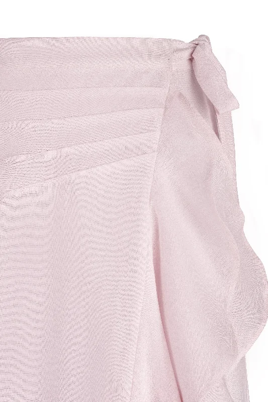 Golestan Ruffle Skirt in Pink